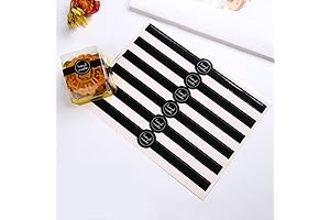 Crystal-Clear Mooncake Boxes Decorating Labels for Mid-Autumn Festivity