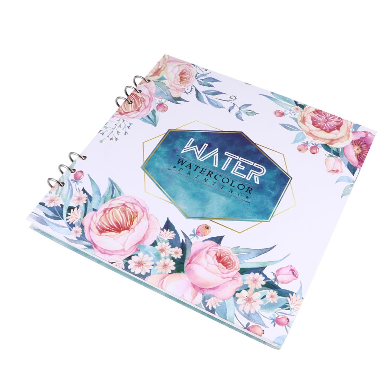 STOBOK Graffiti Notizbuch 300g Dickes Aquarell Skizzenbuch mit Mittlerer Textur Quadratisches Zeichenpapier für Zuhause und Schule Leicht und Tragbar für Junge Künstler