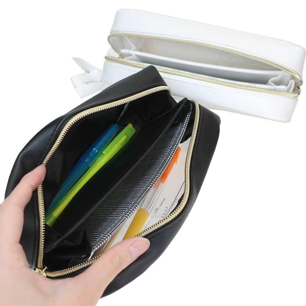 Amazon.co.jp: [Pen Case] Decor Room Pen Pouch [Black] : Office