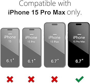 Amazon.com: oakxco for iPhone 15 Pro Max Case Clear Magnetic