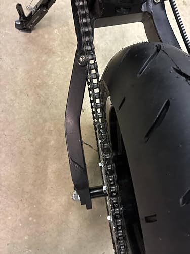 Miniatura 6 de Juego de ruedas negras Moto Mag de 12 pulgadas con neumáticos Kenda Curve – Se adapta a 250cc-1000cc MX500 MX650 SX500 RSF650 Razor EM-5 soleil