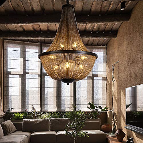 Lustre de plafond noir mat pour illuminer une table sombre