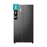 Hisense RS711N4AFE Frigorifero Side by Side, Grande capactià 550 litri