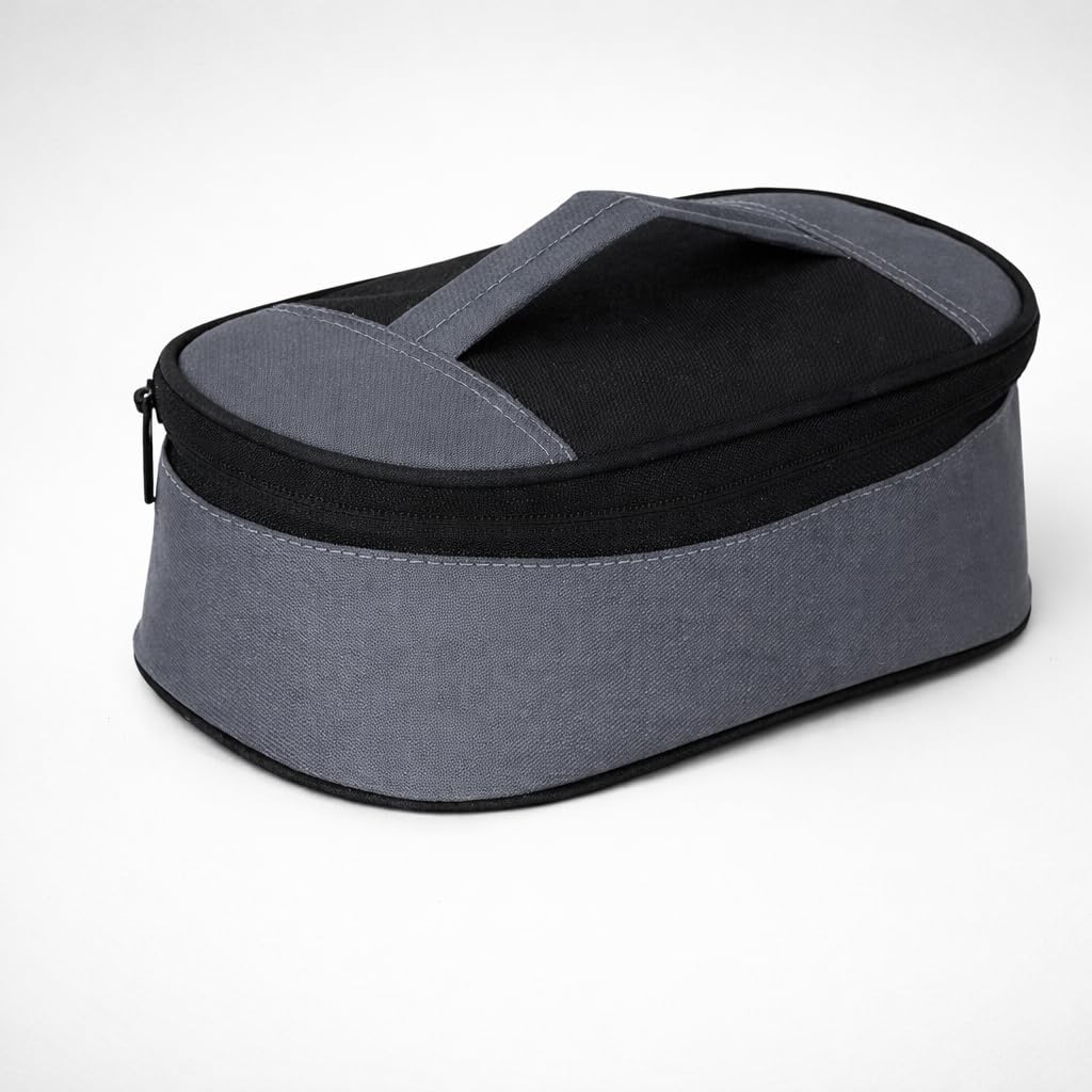 Lunch Tiffin Cover for Office, School Kids Waterproof Lunch Bag(Grey,1 Litter)-image-1