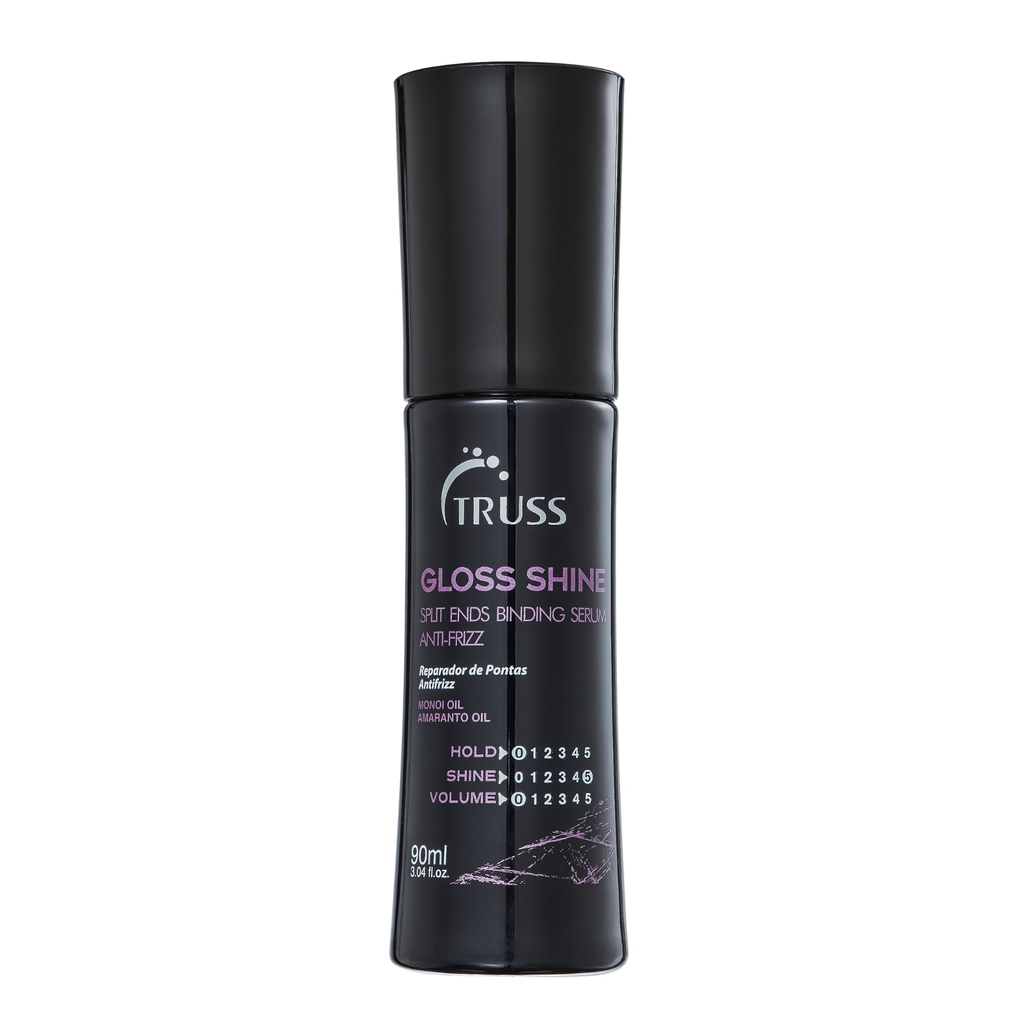 Truss Gloss Hair Smooth and Shine Split Ends Repair Serum And Frizz Control for all Hair Types - Smoothes Frizzy And Damaged Hair