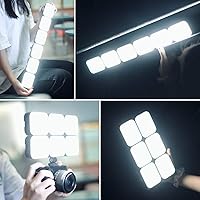 Vista 5 de VIJIM VL100C Bi-Color LED Video Light on Camera,Mini Rechargeable 2000mAh LED Camera Lights,CRI95+ Dimmable 2500-6500K Ultra Bright Photo and Video