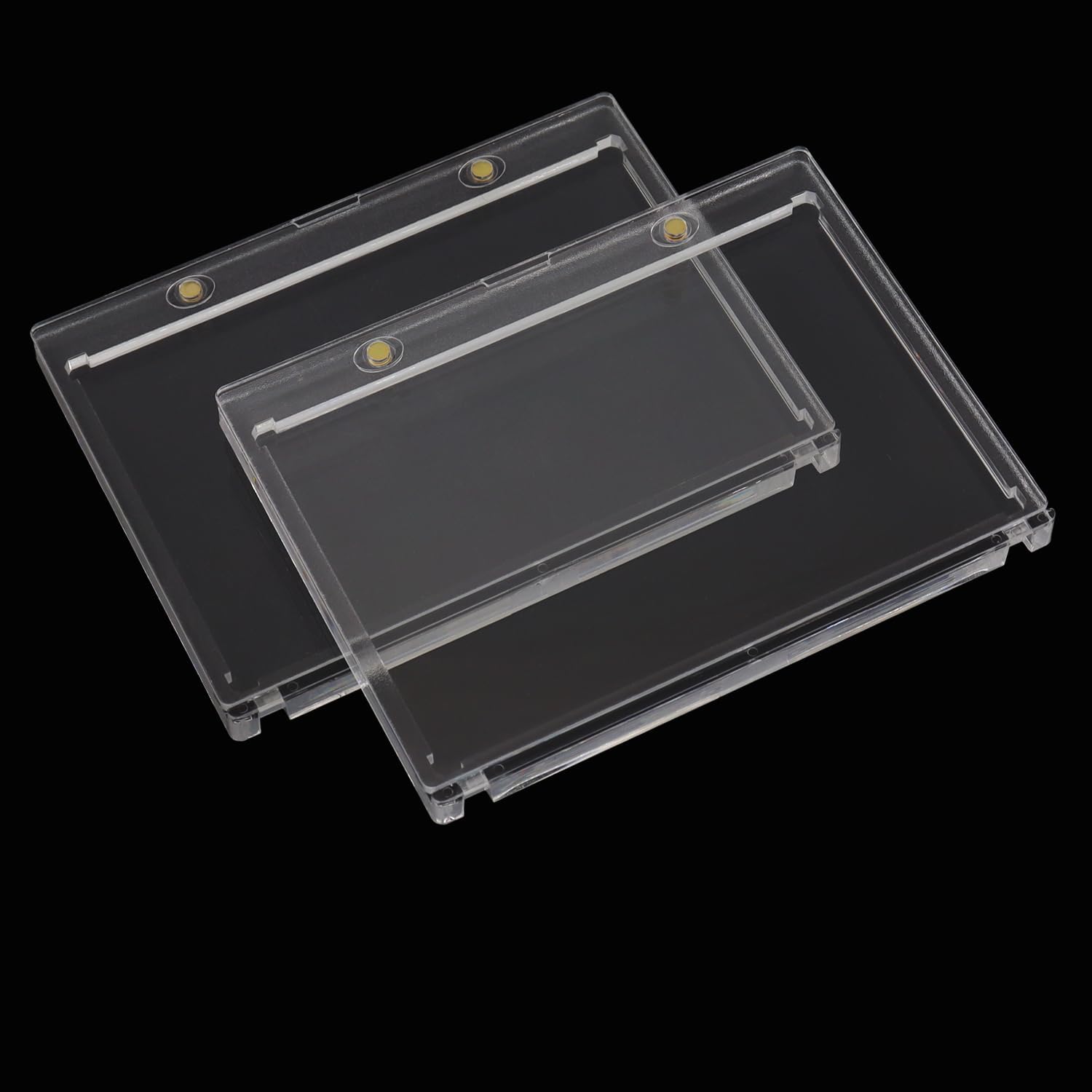 175PT One-Touch Magnetic Card Holder For Booklet Cards - UV Protection - Clear