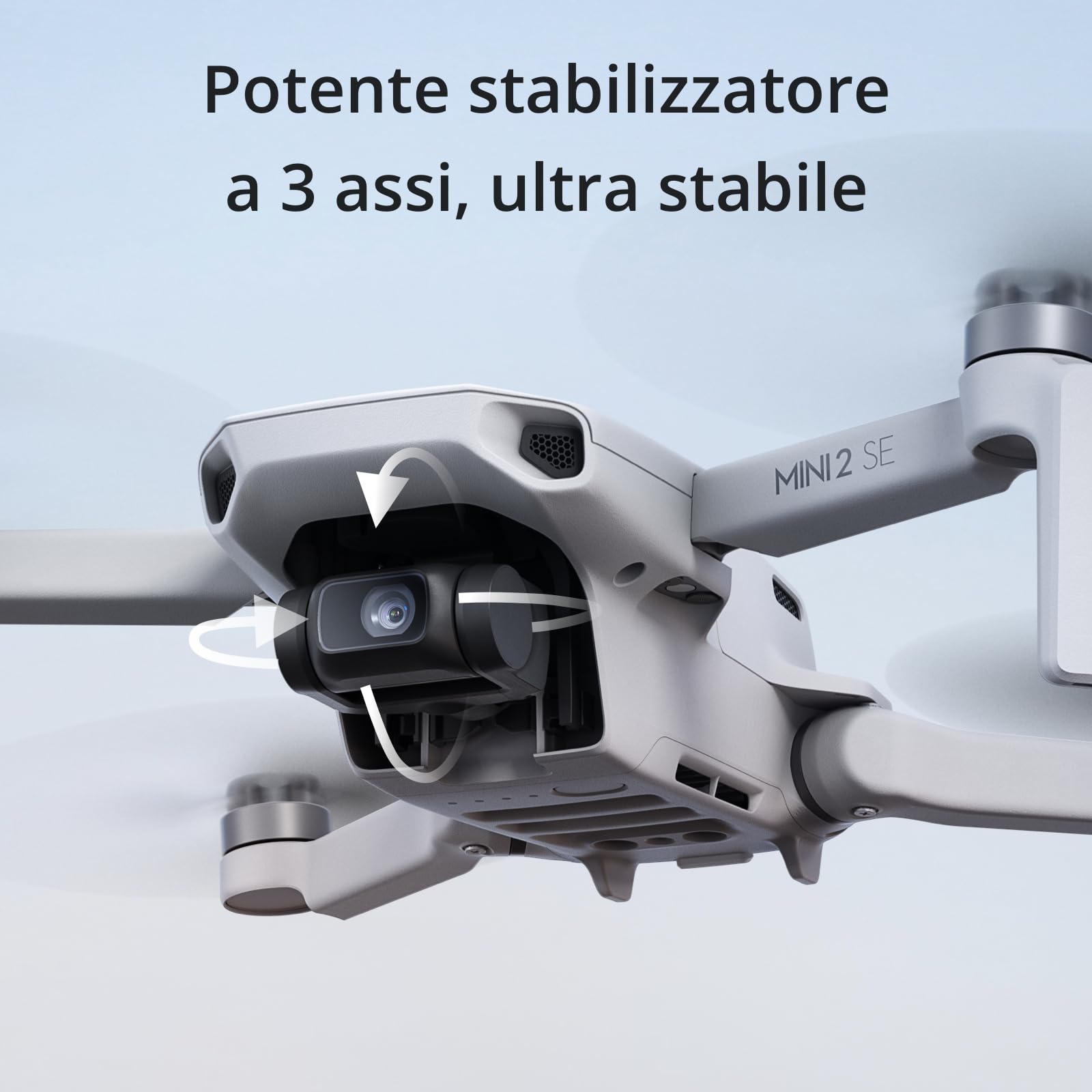 DJI Mini 2 SE Fly More Combo, mini drone con fotocamera leggero e pieghevole, video in 2.7K, modalità intelligenti, trasmissione video di 10 km, 31 min di volo, meno di 249 g, batterie extra, C0