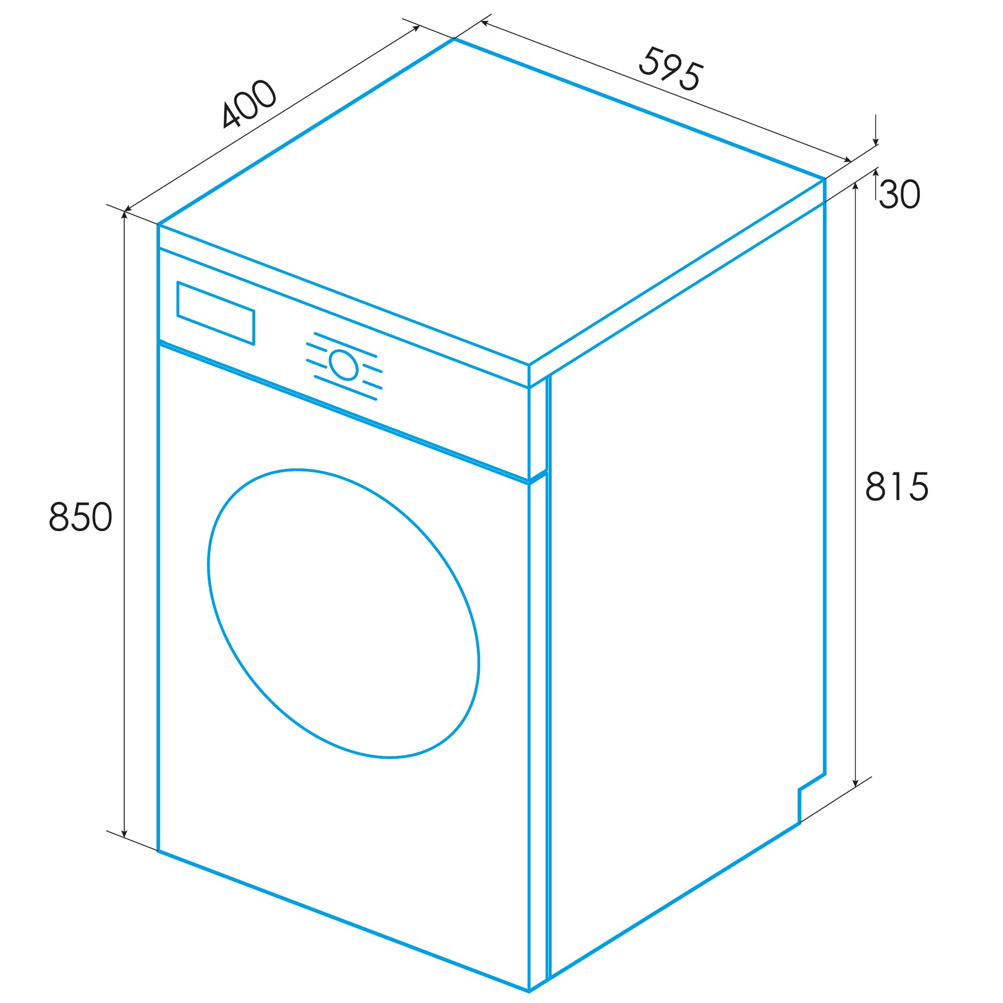 Edesa Lavadora Libre Instalación EWF-6000 WH 6 KG con Carga Frontal, 23 Programas de Lavado, Tecnología LED, 1000 RPM, Acabado en Blanco