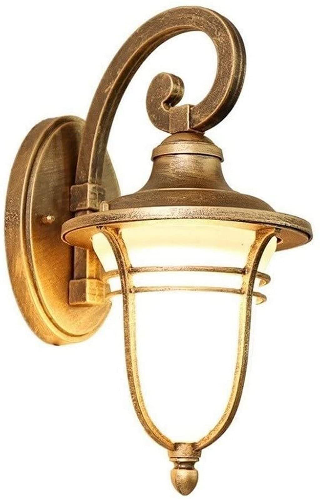Applique murale extérieure vintage en bronze style européen villa FIDEMM