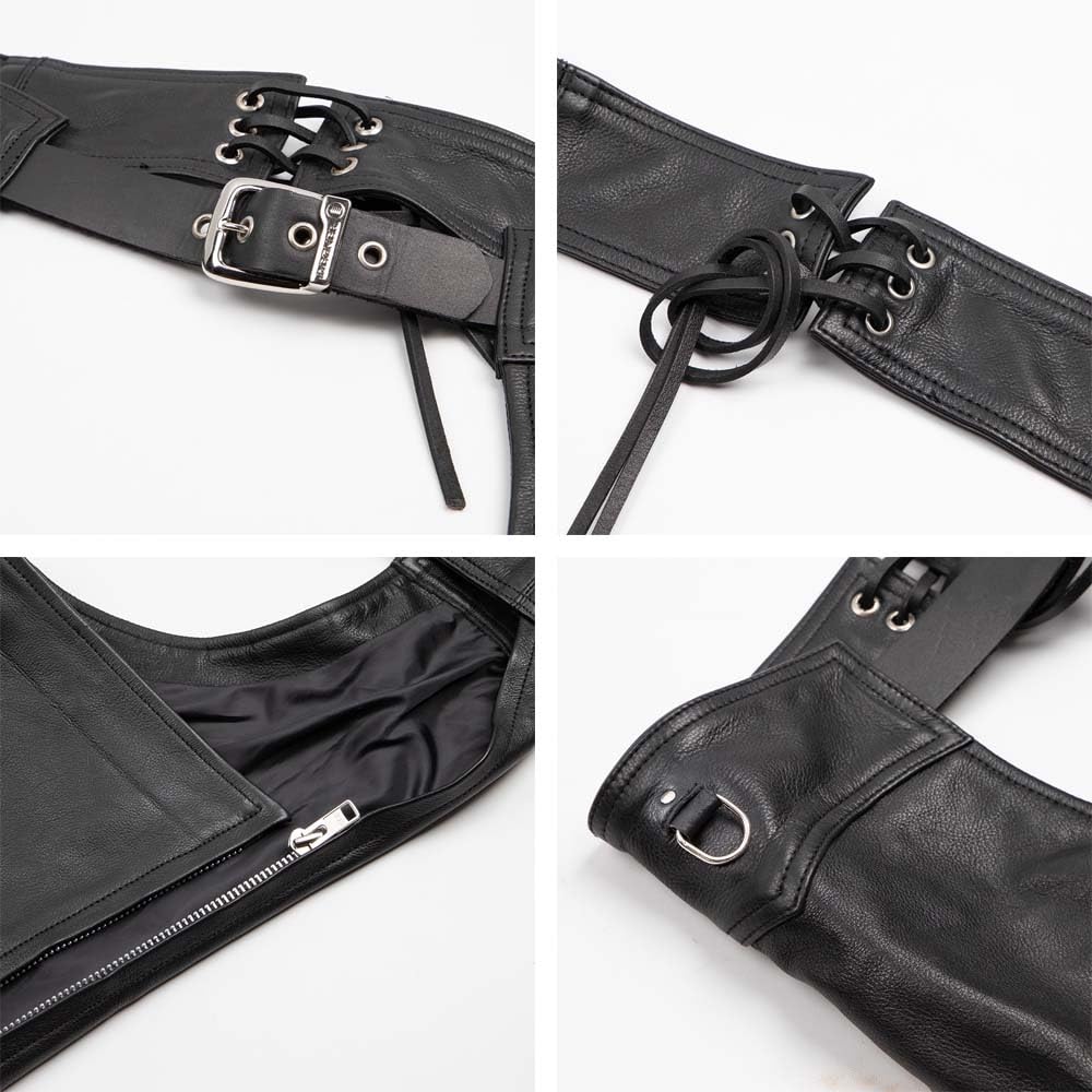 Amazon | DEGNER(デグナー) レザーチャップス COW(ソフト):牛革/1.3mm