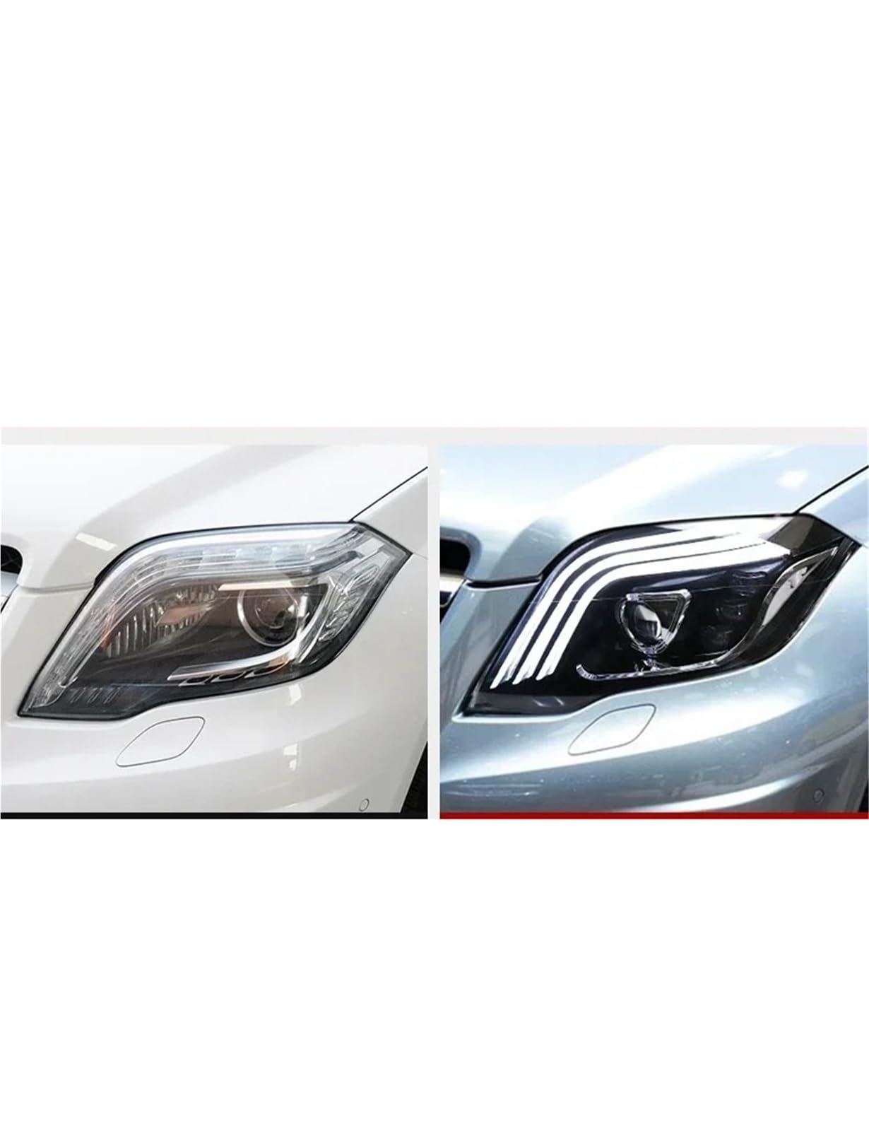 Faro Anteriore per Benz GLK 2008-2015, proiettore, Luce Diurna, Accessori per Auto, luci per Auto, Gruppo Ottico Anteriore (fari Laser).