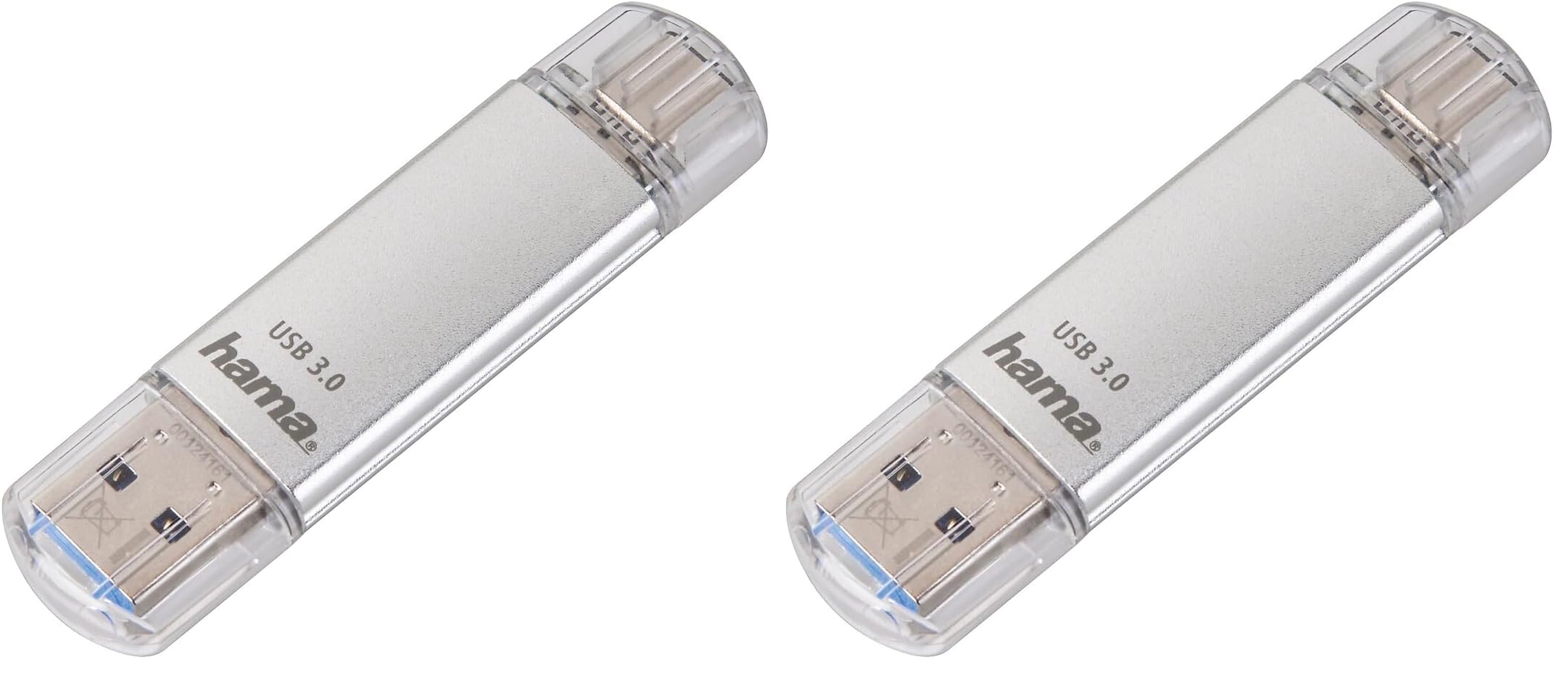 Hama - Chiavetta USB 3.0 e USB 3.1, tipo C argento argento 16 go