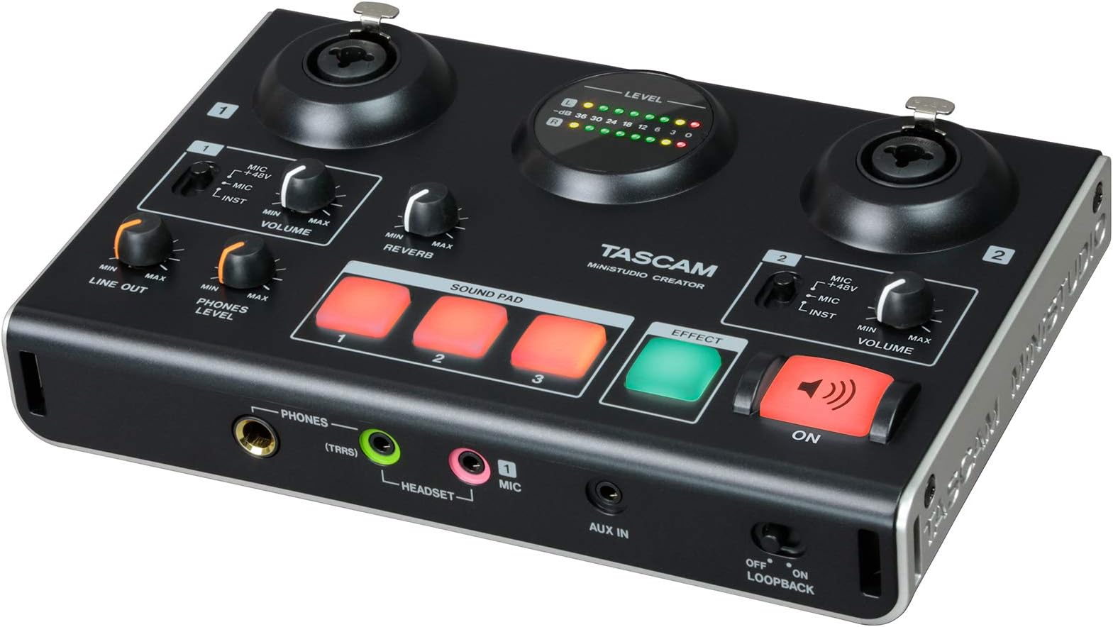 US-42B MiNiSTUDIO Creator USB Audio Interface (US42B), for Podcasting, Control Software, EZ Mode