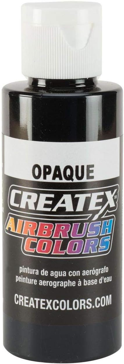 Airbrush Colors Opaque Black 16 oz. by Createx