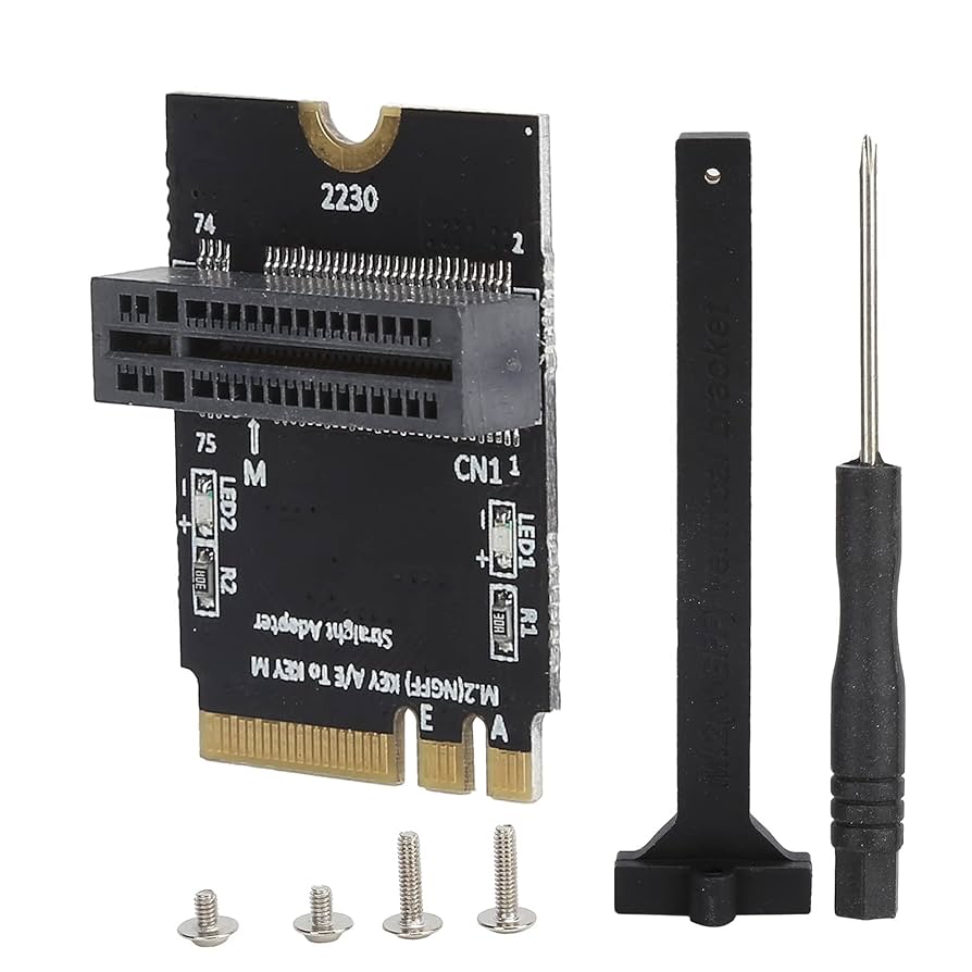 M.2 SSD Adapter Card, NGFF to Nvme State Drive Vertical