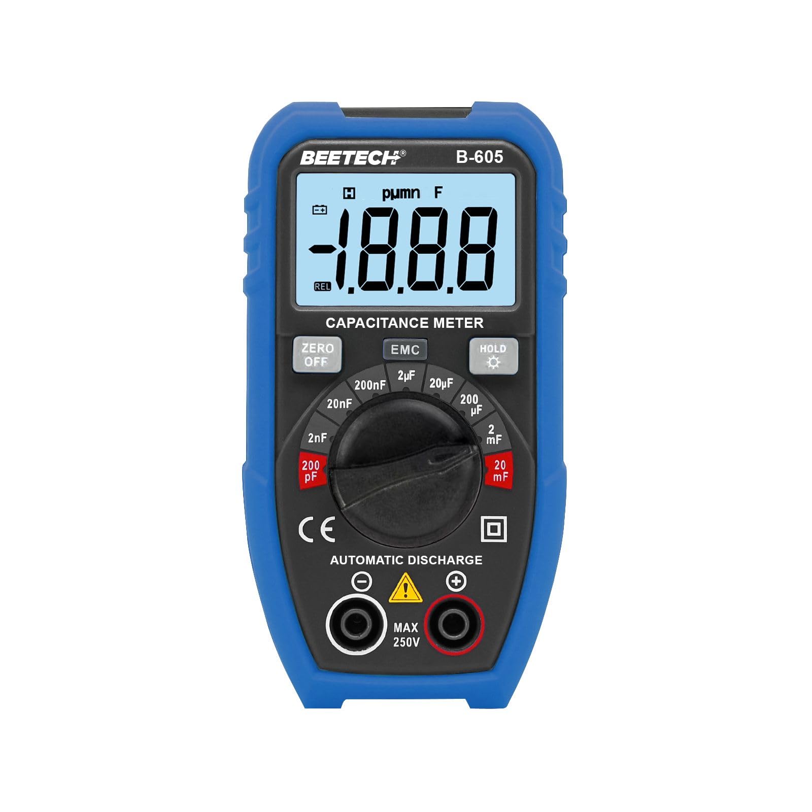 SKYKING Digital Capacitance Meter | Capacitor Tester 200pF–20mF Range | Automatic Discharge | 2000 Count LCD | Electronics Capacitor Testing Tool-image-21