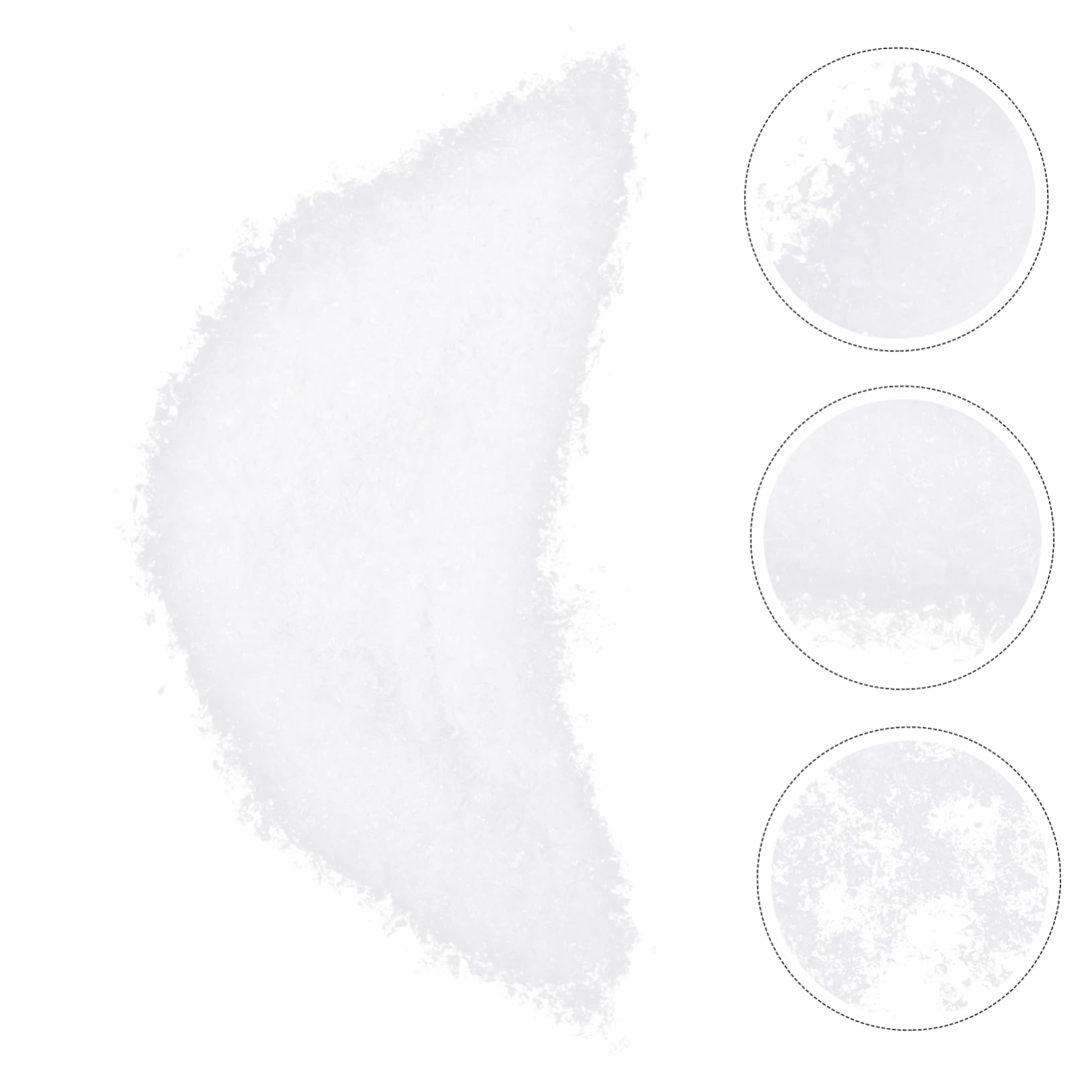 CIMAXIC Large Quantity Artificial Snowflakes Christmas Fake Snow Xmas Tree Ornaments Decorative