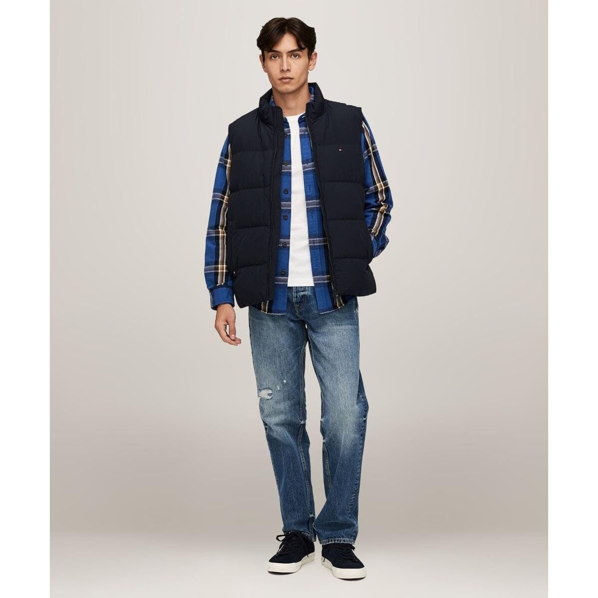 Tommy Hilfiger Kamizelka Mężczyźni Kamizelka Puchowa Mw0mw37254