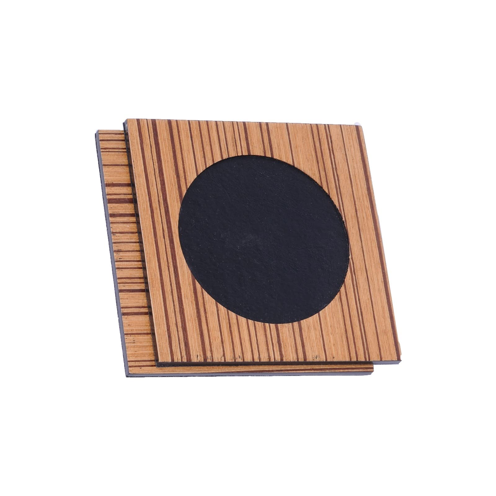 Set da scrivania in legno, 11 accessori, organizer da scrivania per ufficio, vassoio documenti, accessori da scrivania da ufficio, tappetino da scrivania, 11 pezzi (nero)