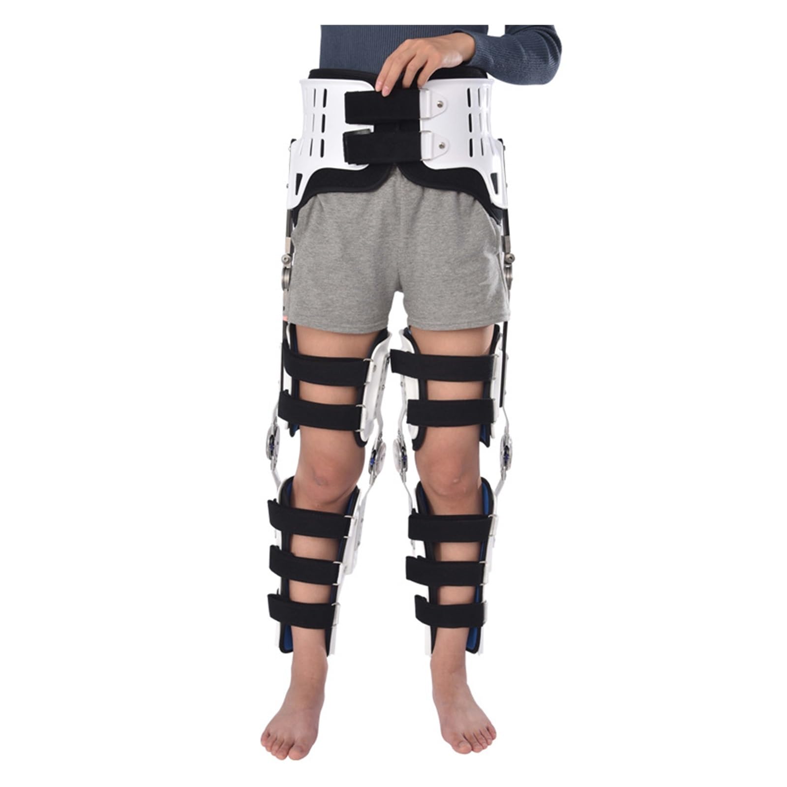 Rodillera Deportiva Ajustable con Estabilizadores Laterales - Soporte de Compresión para Fútbol, Gimnasio y Vida Diaria, Alivia Dolor, Máximo Confort Unisex