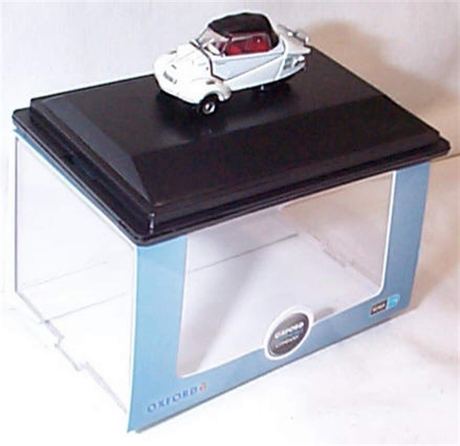 oxford Messerschmitt Bubble Car Polar White vehicle 1:76 railway scale diecast model