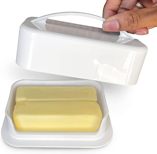 Miniatura 2 de Mantequillera grande "sin ensuciar"