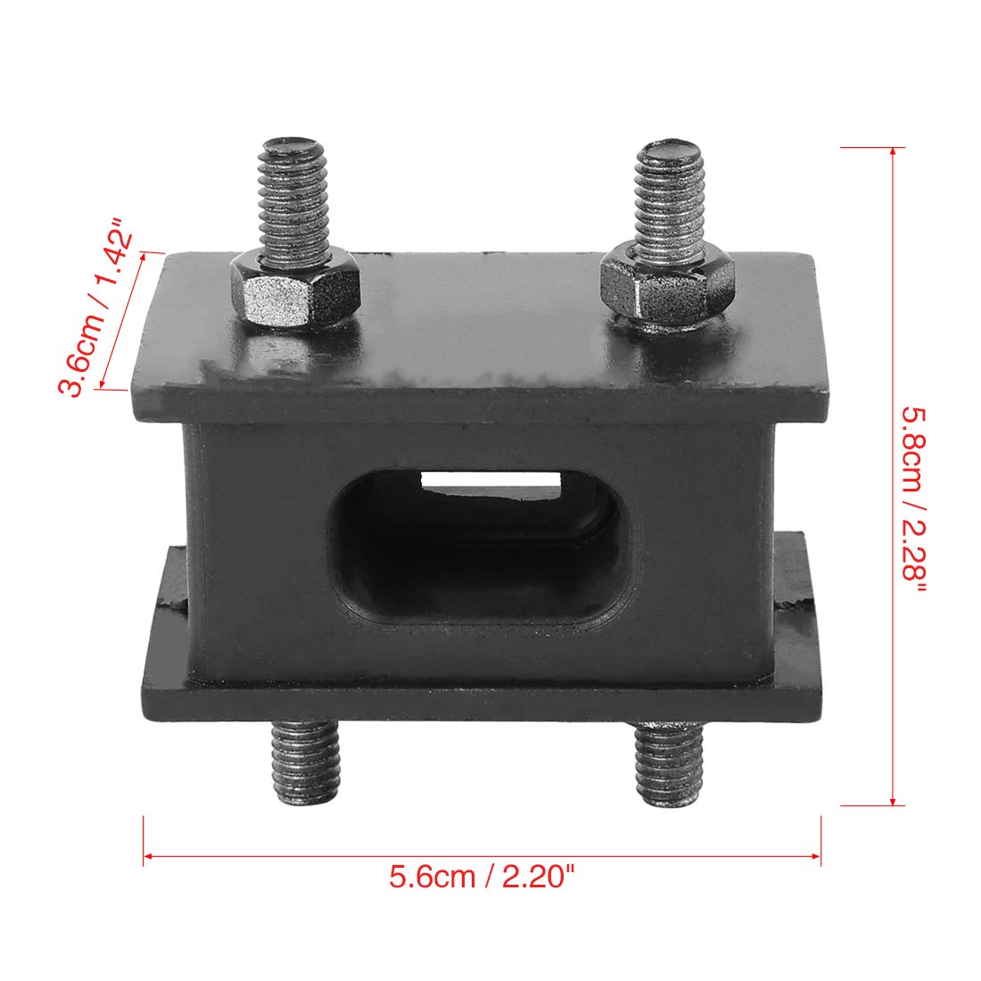 Support D'échappement En Caoutchouc Pour Toyota Land Cruiser 40/60/70/80/100 Series - Lot De 3 Pièces | Remplacement OEM 17567-61030