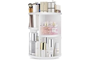 360 Degree Rotating Foldable Cosmetic Storage Organizer