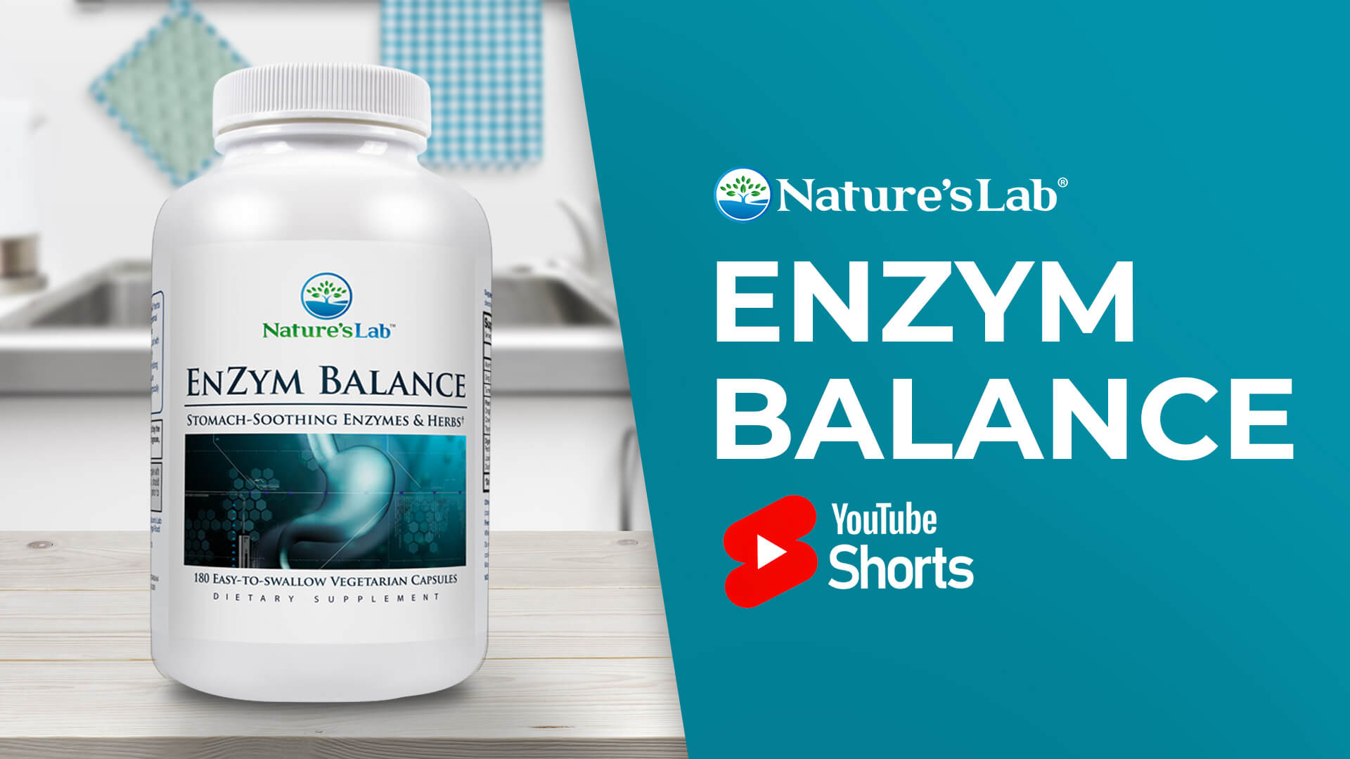 Amazon.com: Nature's Lab EnZym Balance - 16 Digestive Enzymes with