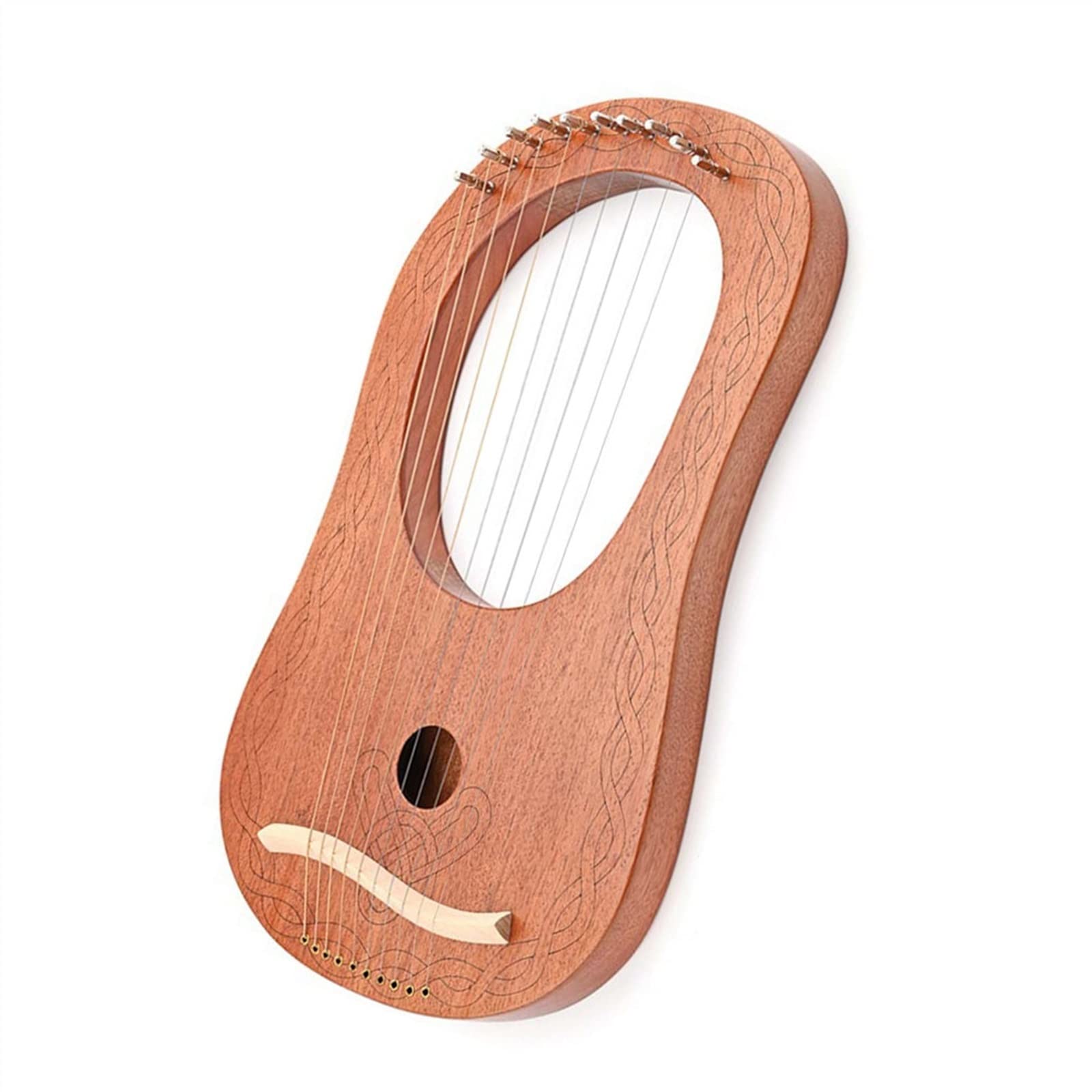 Harfen Professionelle Leier Harfe Holz Mahagoni Harfeninstrument Mit Stimmwerkzeug