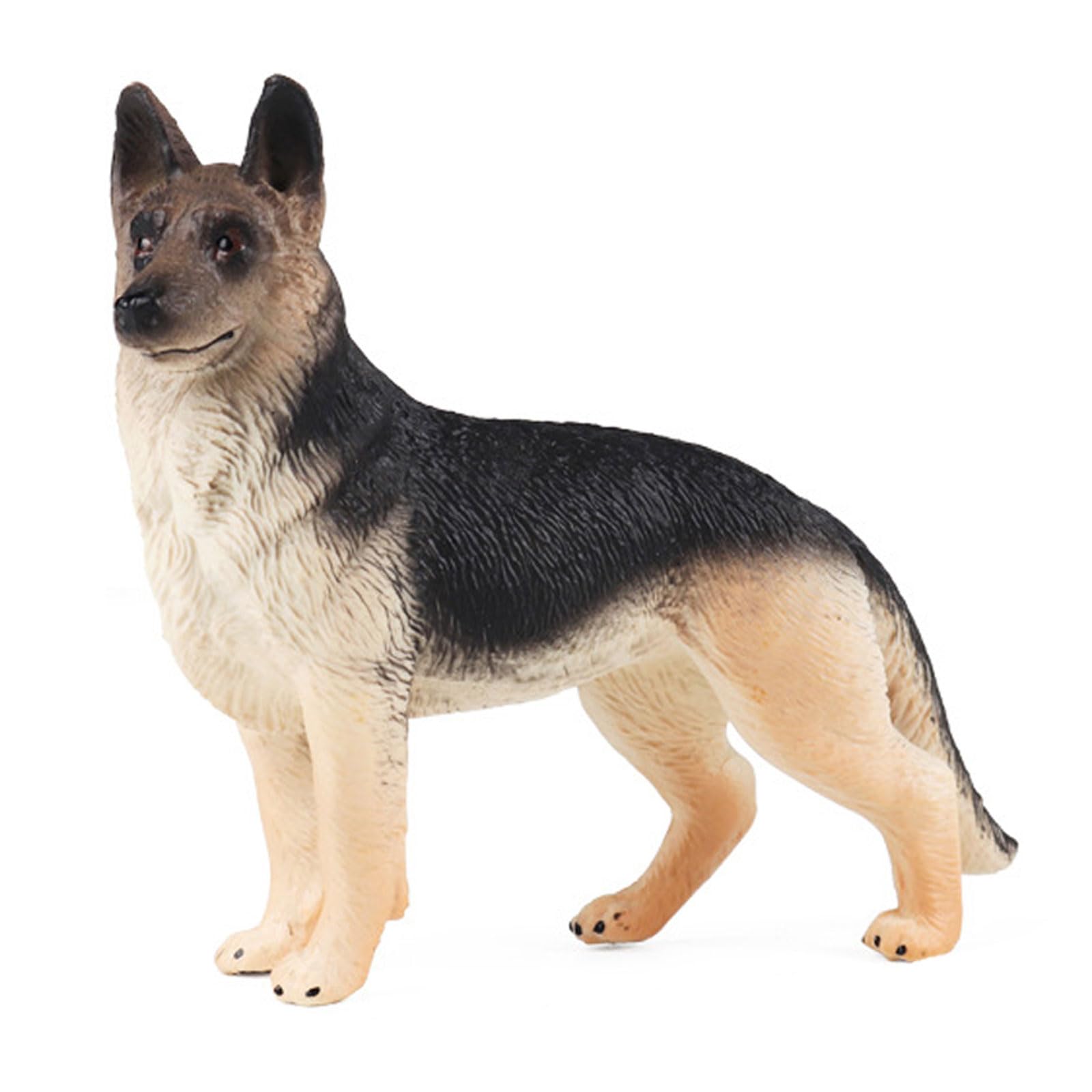 JOKFEICE Husky-Figur Aus Kunststoff – Realistisches Lernspielzeug & Deko Für Kinder