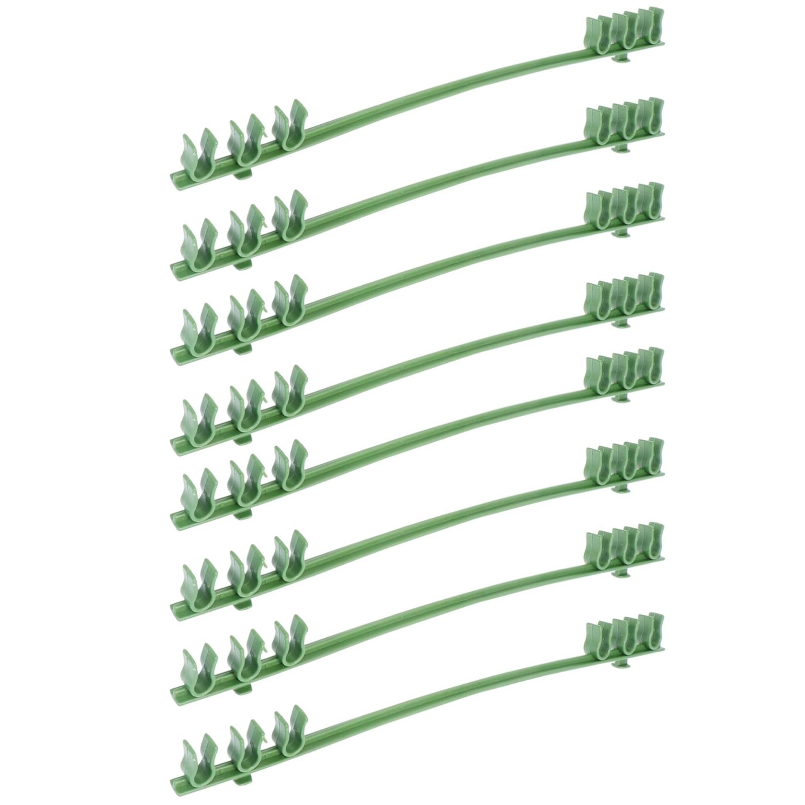 SagaSave 40PCS Plant Stem Arms, 6 Clips For 11mm Stake Plant Support, Garden Stem Support Stake Amaryllis Plant Cage Support For Plant Stakes, Indoor, Outdoor
