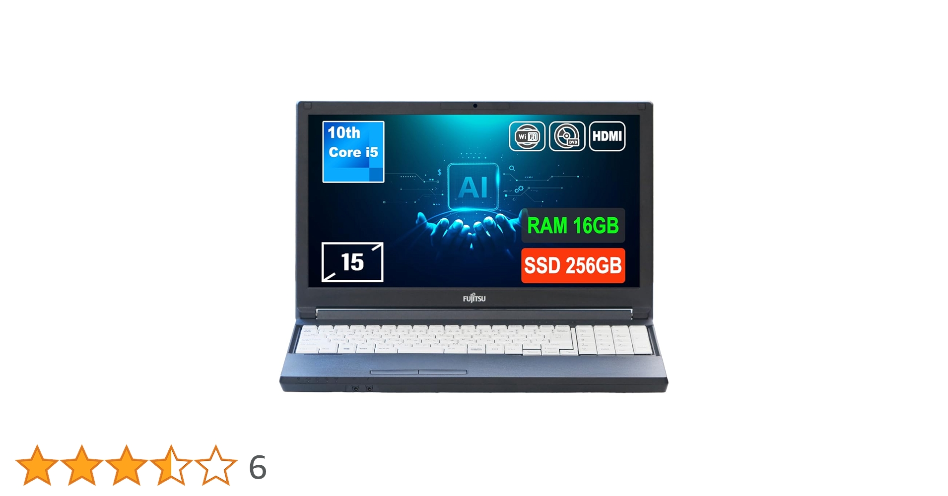 FUJITSU LIFEBOOK Windows11 第10世代 16GB LIFEBOOK 富士通 ノートパソコン Fujitsu Lifebook Win11Pro 第6
