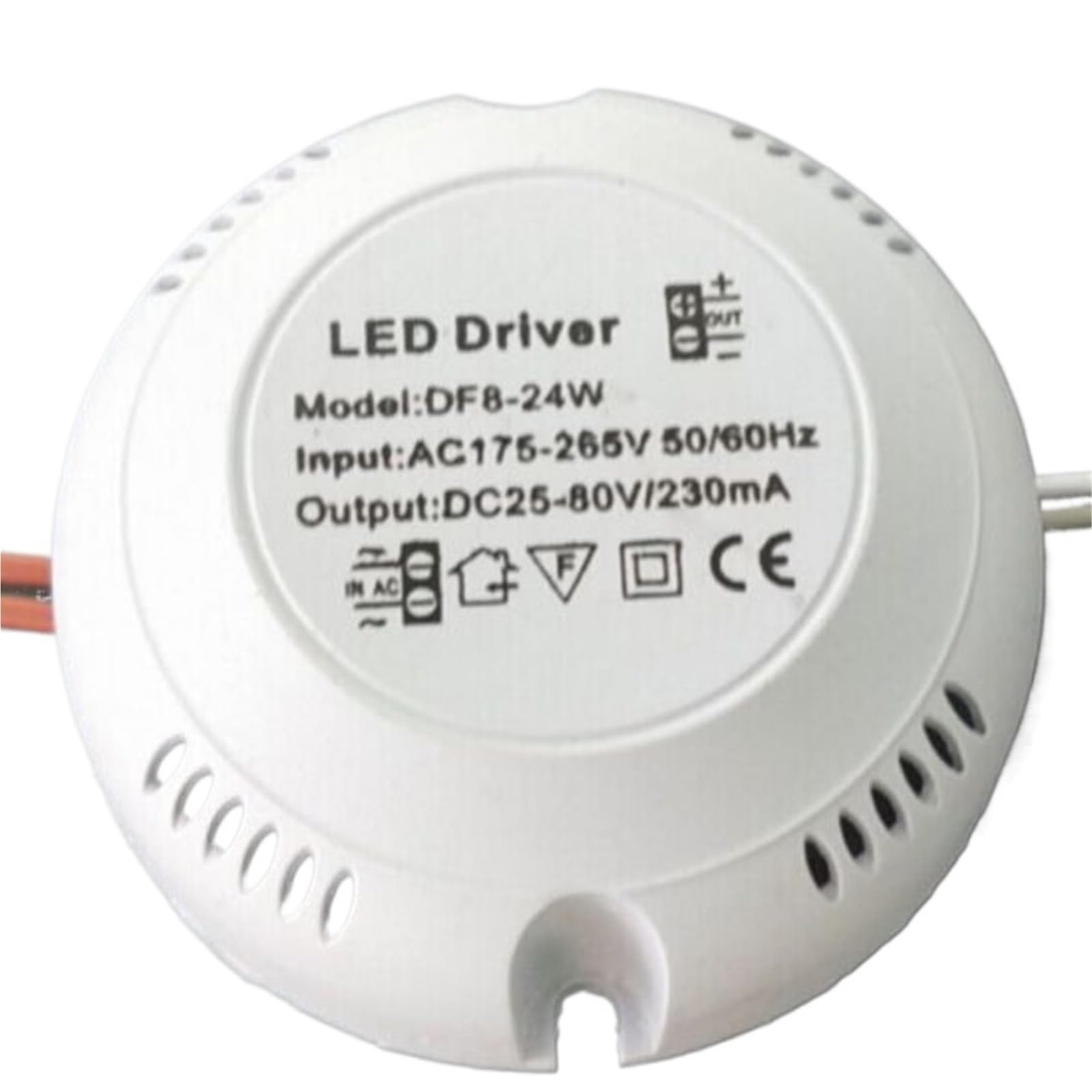 LED Driver 24W transformateur éclairage 220V pour spot downlights encastré