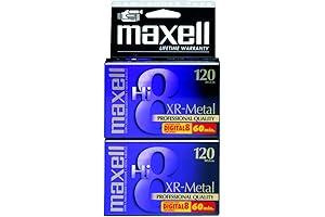 Maxell Hi-8 XR Metal Tapes: Capture Every Detail, Unleash Creative Vision