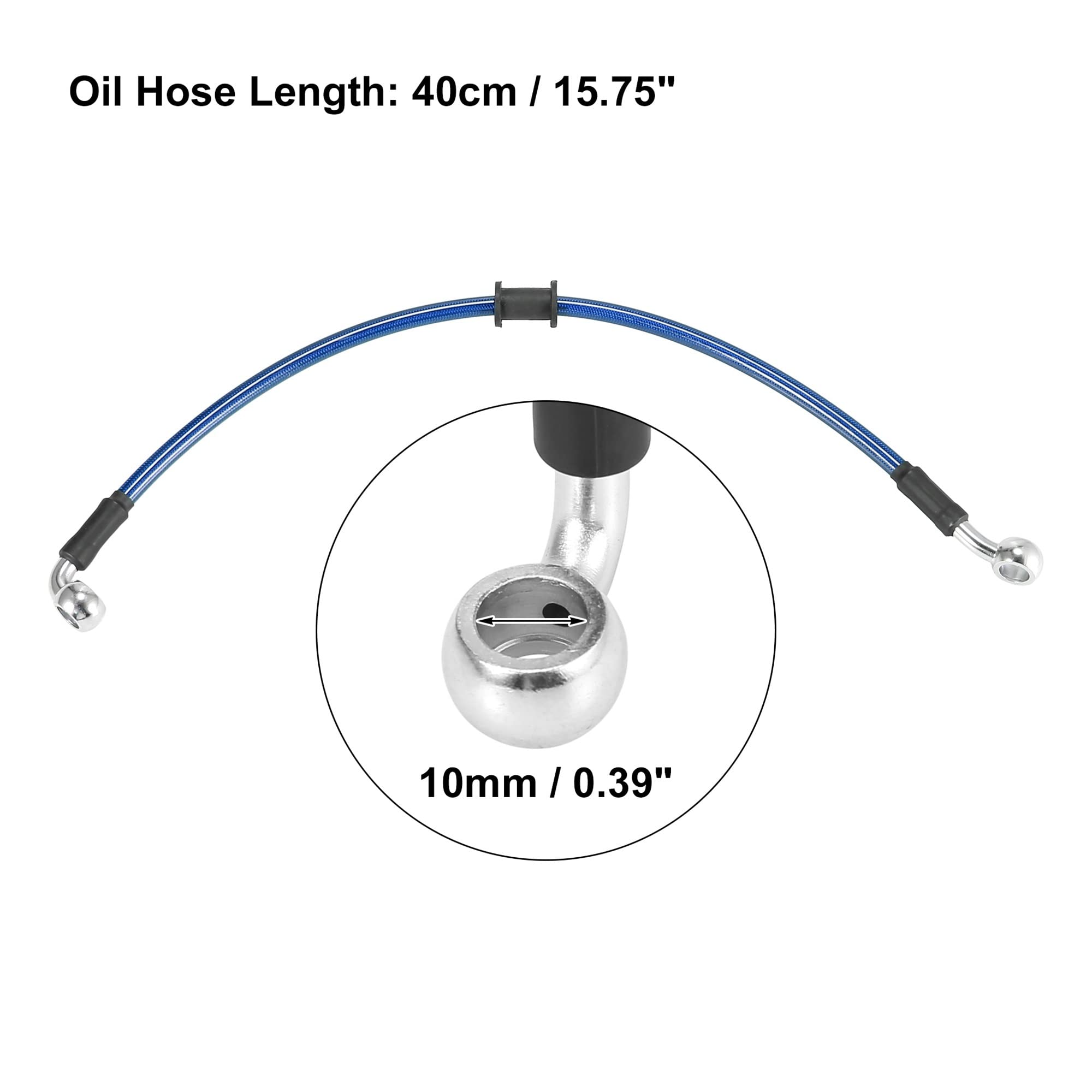 Tubo Freno Brembo Acciaio/Teflon Ricoperto con Guaina - Ricambi Moto