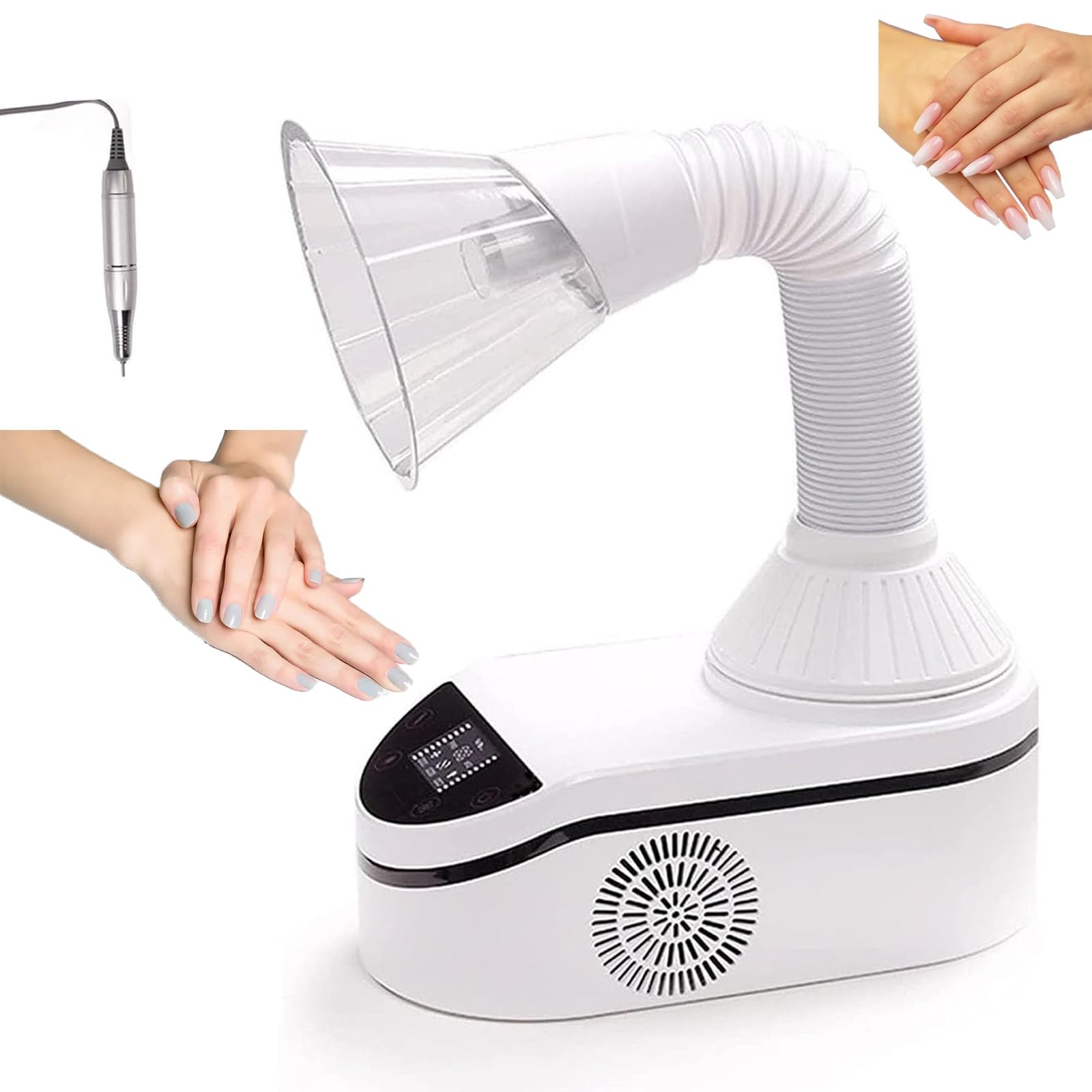 Amazon.co.jp: ネイルダストコレクター、230W強力電動歯科用掃除機