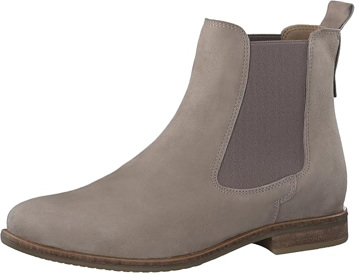 Tamaris Femme 1-25332-43 Chelsea Bottines Cuir - Confort Et Style Classique