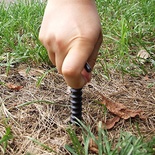 YIJU Barraca de Acampamento de Parafuso de Plástico de 14,5 Cm