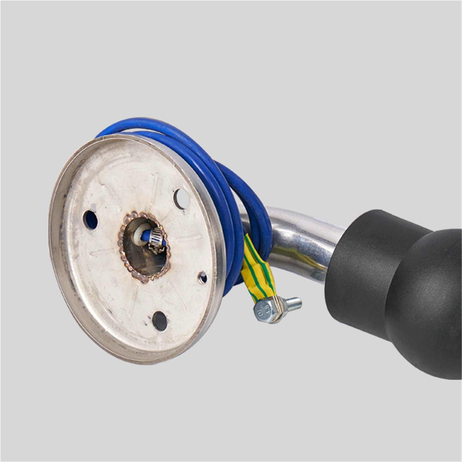 Scaricatore di elettricità statica del corpo umano Dispositivo di allarme vocale da parete Sfera di rilascio a tocco Colonna di rilascio del gomito 304
