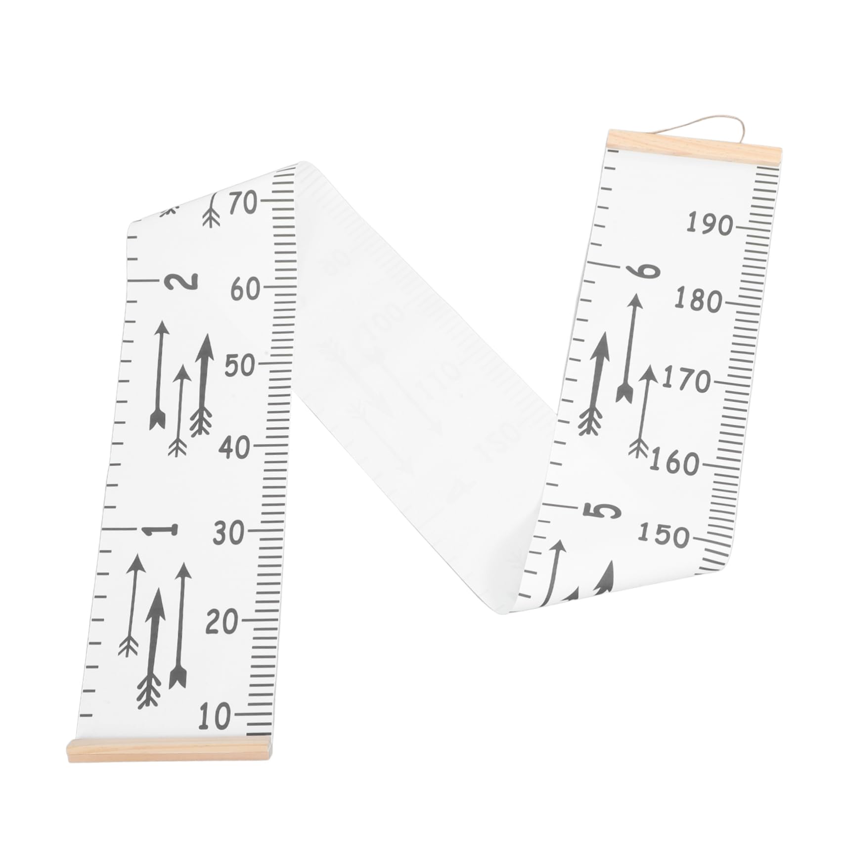 5 Piezas regla de altura tabla de altura para colgar en la pared gráfico de altura de crecimiento Decoración de pared con medidor de altura Regla de crecimiento para decoración. Cabilock