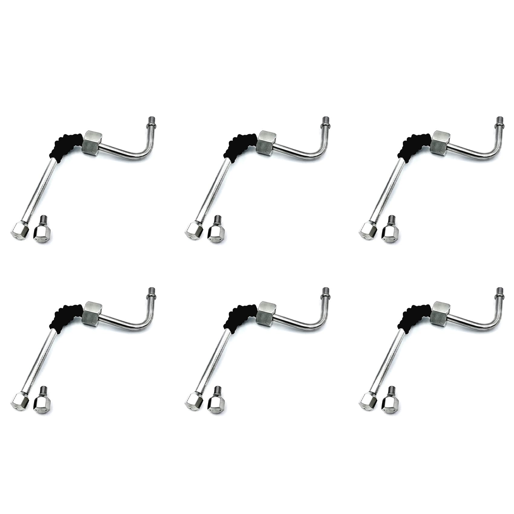 Vjsujehgy 6X Steam Wand for EC680/EC685, Coffee Machine, Upgrade with Additional 3 Hole Tip Steam Nozzle