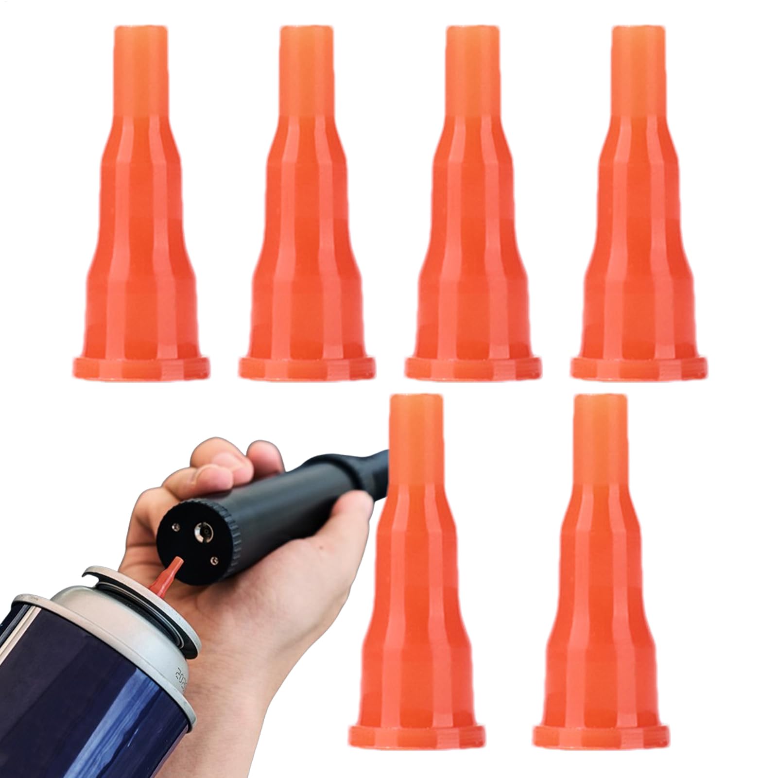 Amazon | 6個セット カセットガスボンベ変換アダプター カセット