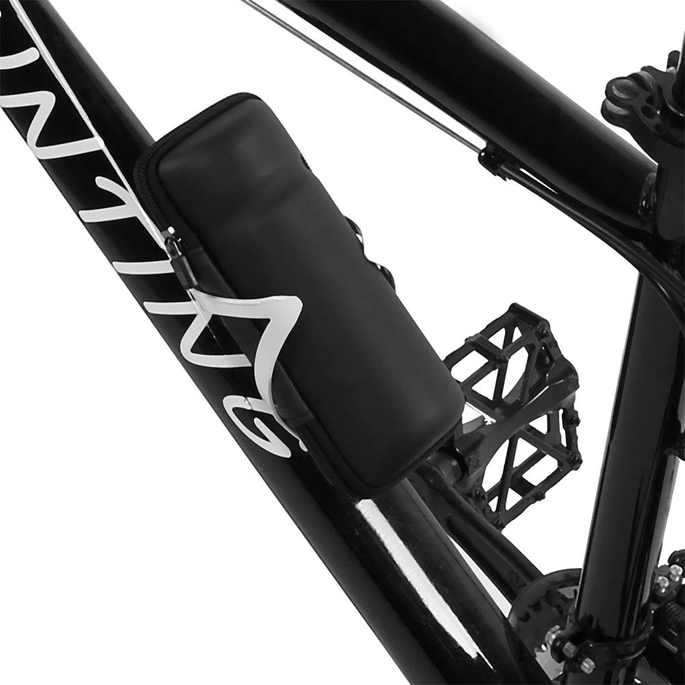 Kettle - Borsa rigida per portabibidet, per bicicletta con guscio duro nero, per kit di attrezzi da bicicletta