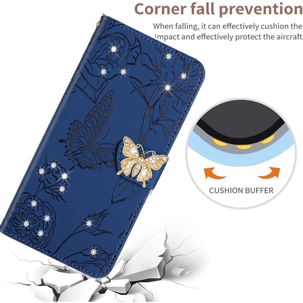 Fertuo Cover per OPPO A16 / A16S / A54S Custodia Portafoglio a Libro in