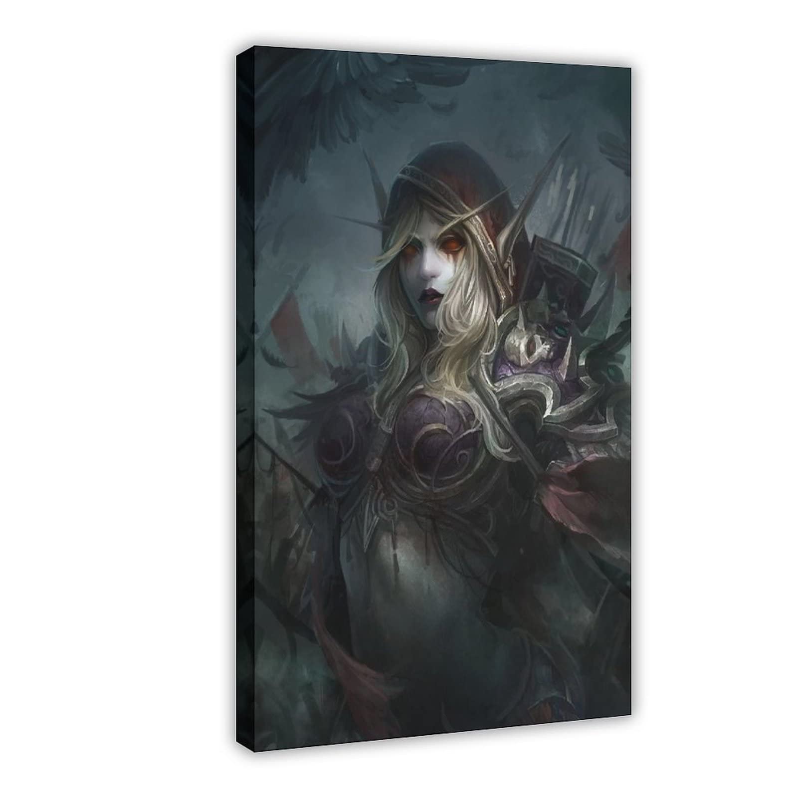 World of Warcraft Role Playing Game 27 Canvas Poster Wall Art Decor Print Picture Paintings for Living Room Bedroom Decoration Frame-style 24x36inch(60x90cm)