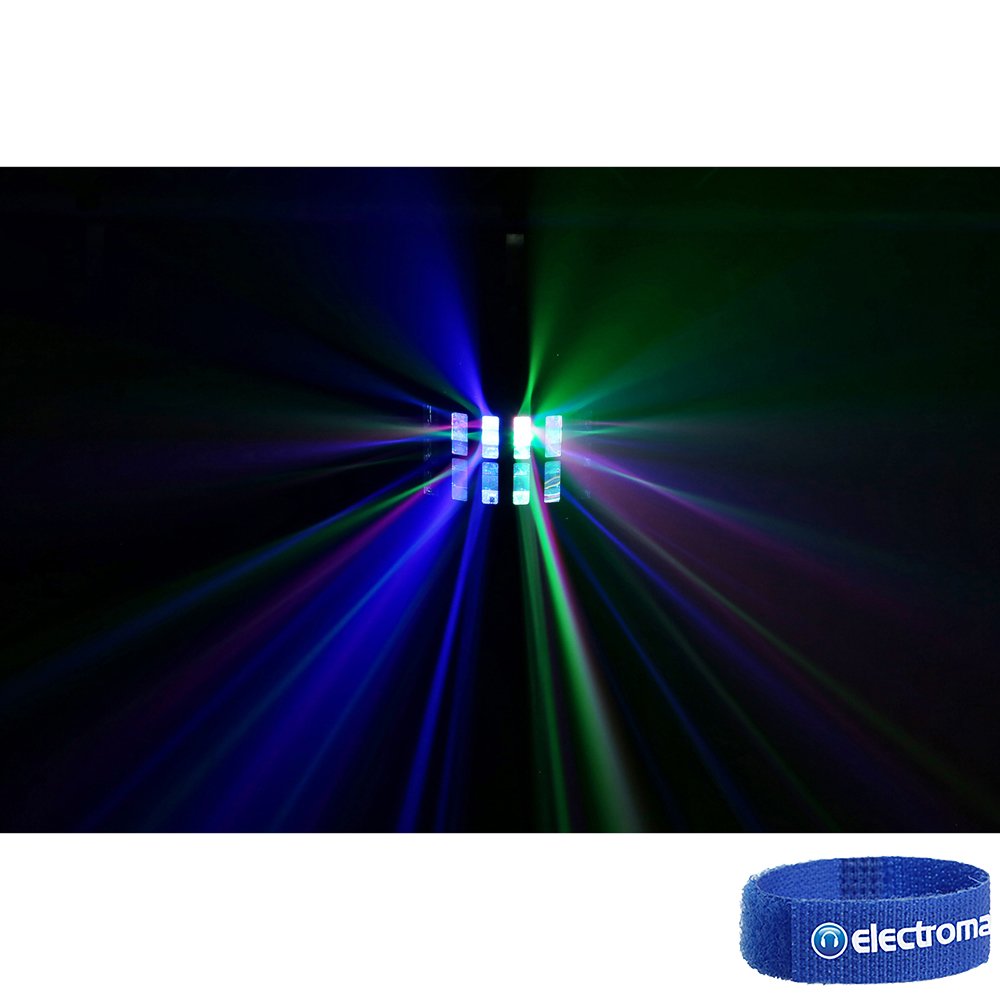 BeamZ 153.733 stroboscopio&luce da discoteca Disco laser projector & stroboscope Nero