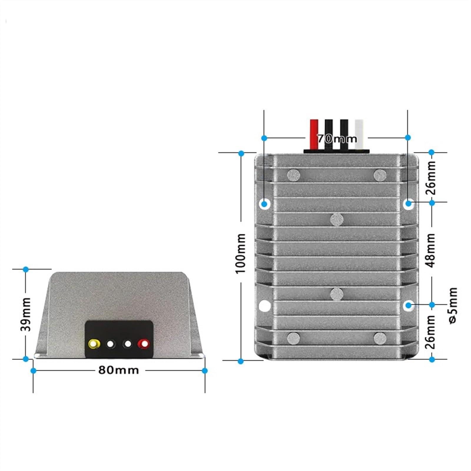 Stabilizator napięcia pokładowego 10 V do 36 V do 24 V DC Moduł automatycznej regulacji napięcia konwertera zasilania dla samochodów 12 V do 24 V do 24 V (Output10A)