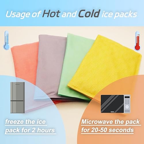 Miniatura 3 de Almohadillas de compresa de hielo, manta de hielo, paquete de hielo de enfriamiento universal, recuperación deportiva, durmientes calientes, terapia